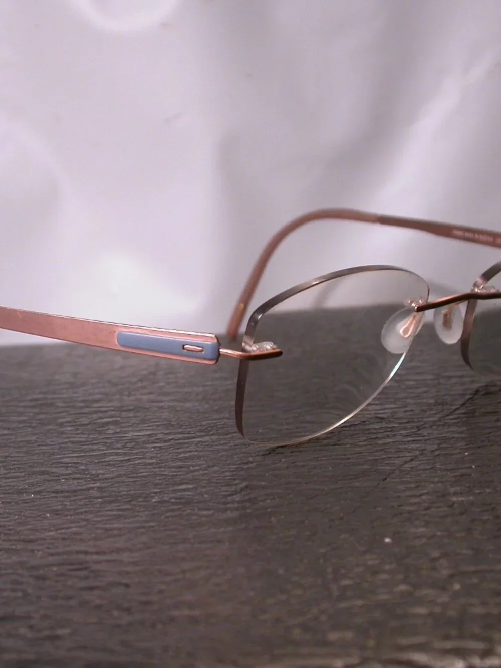 Silhouette Titan Frameless Beige Light Weight Eyeglasses Made in Austria